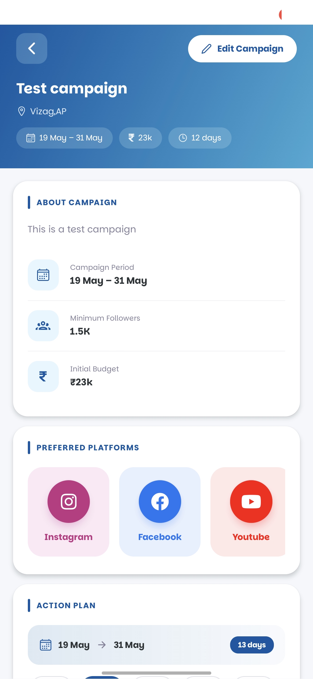 Campaign Detail