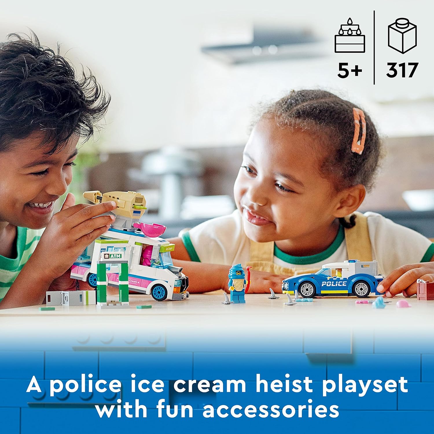 LEGO® City Ice Cream Truck Police Chase 