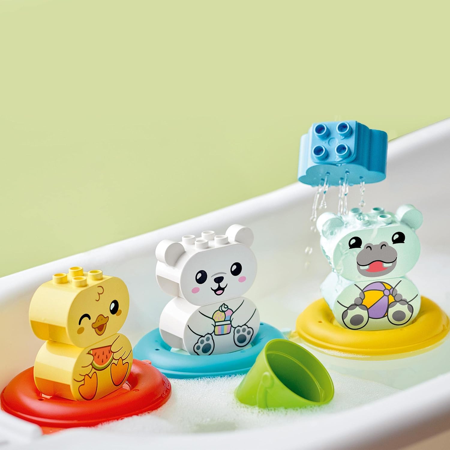 LEGO® DUPLO® Bath Time Fun: Floating Animal Train 