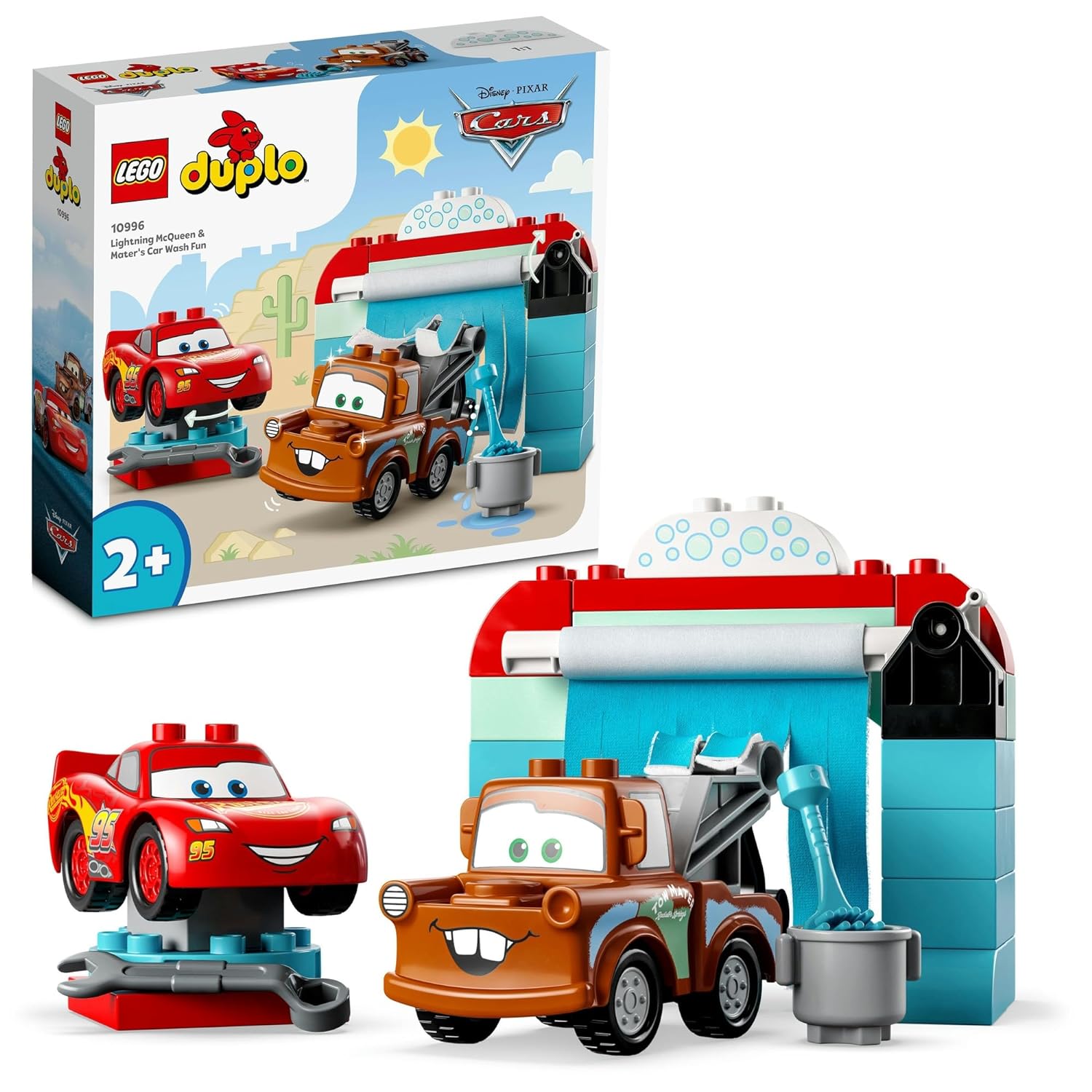 LEGO® DUPLO® Lightning McQueen & Mater's Car Wash Fun