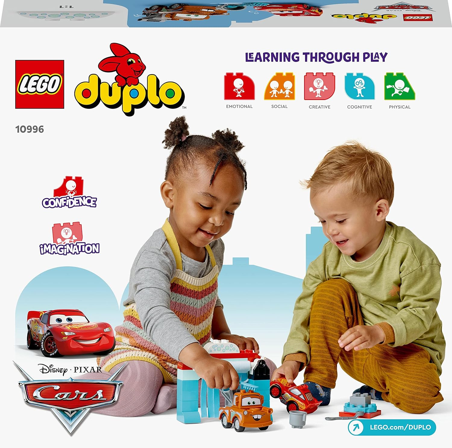 LEGO® DUPLO® Lightning McQueen & Mater's Car Wash Fun 
