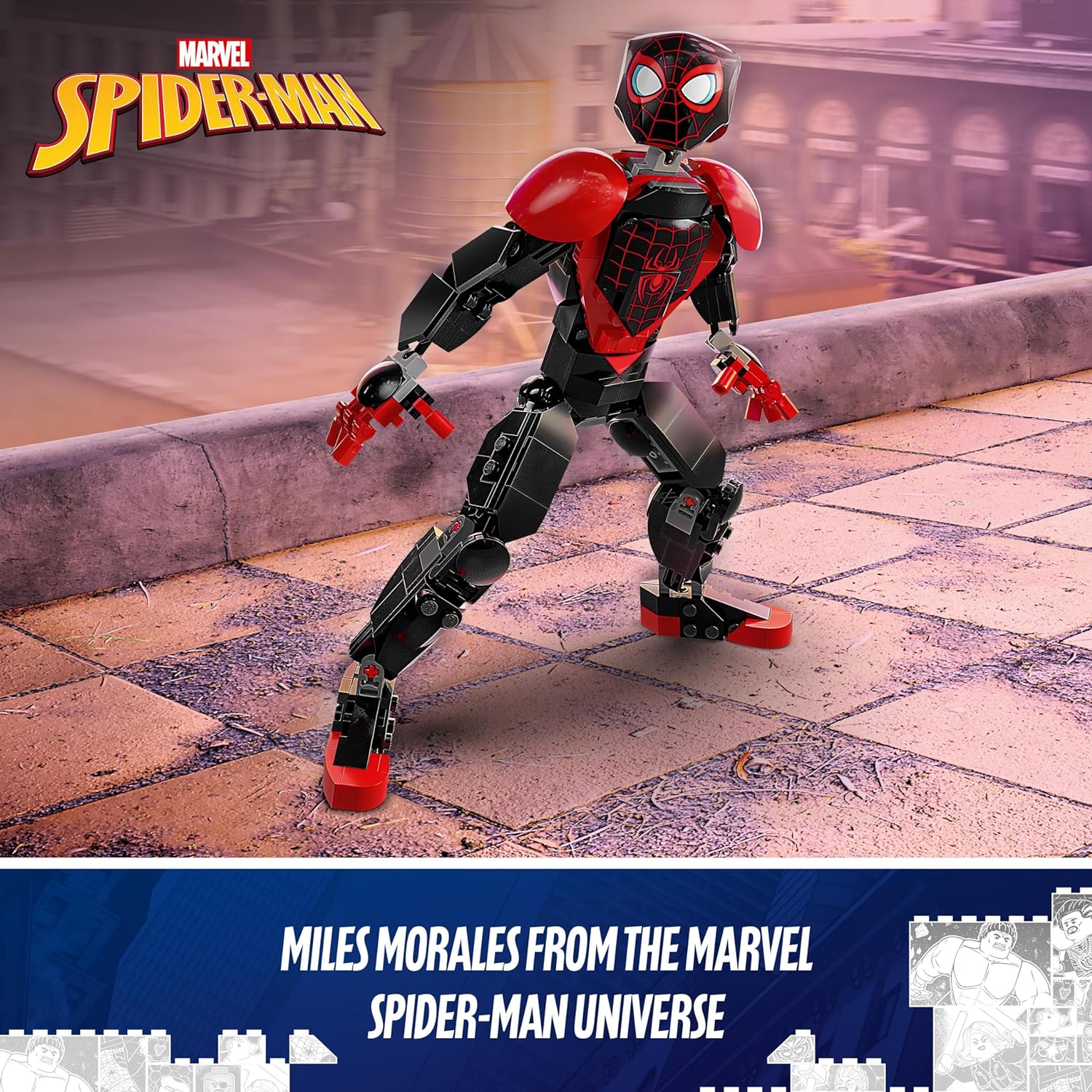 LEGO® Spider-Man Miles Morales Figure 