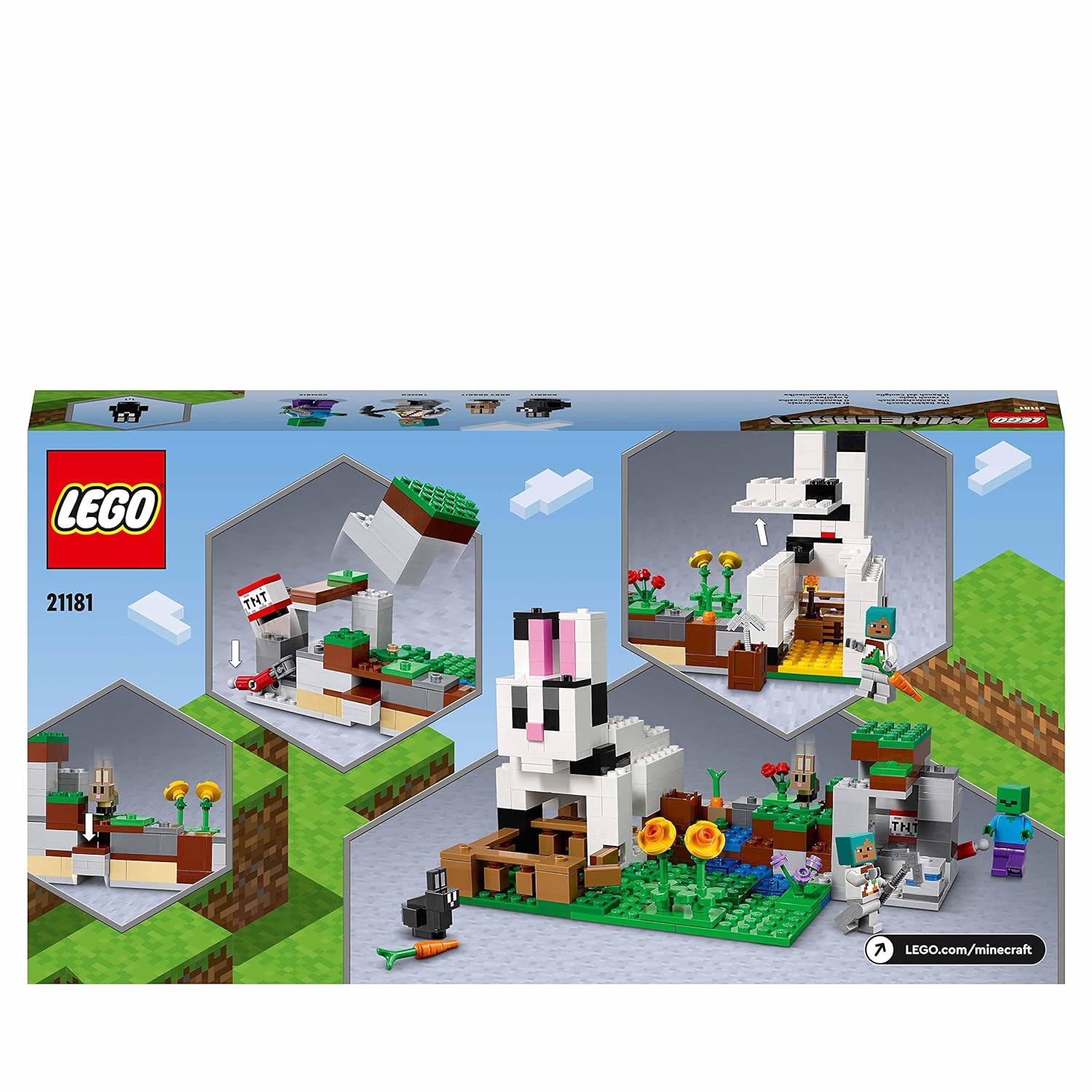 LEGO® Minecraft® The Rabbit Ranch 