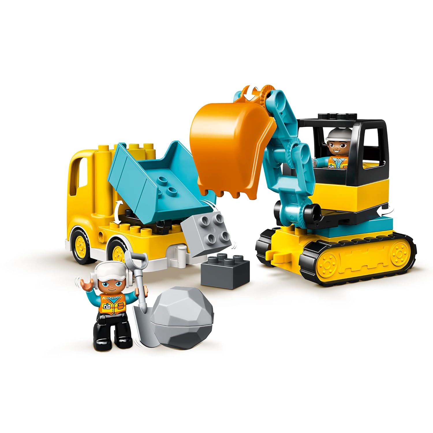 LEGO® DUPLO® Truck & Tracked Excavator 